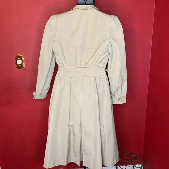 J. Gallery Vintage Women’s Belted Trench Coat - Picture 4 of 8
